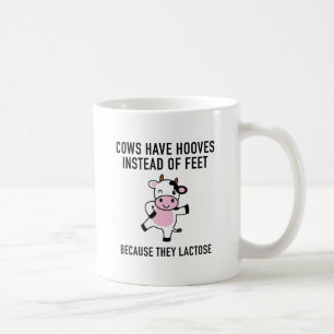 Kühe haben Hooves Kaffeetasse