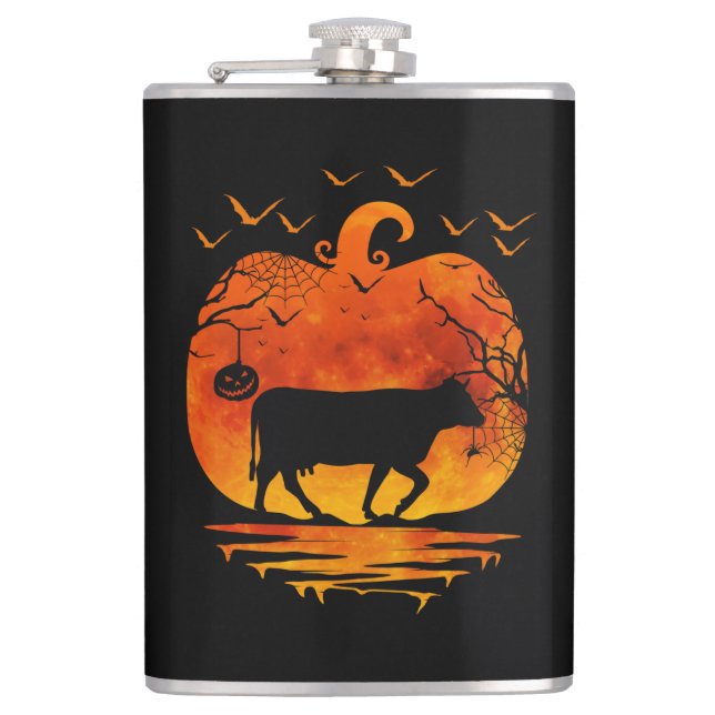 KUHE HALLOWEEN KOSTEN PUMPKIN FALLSAISON FLACHMANN (Vorderseite)