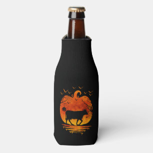 KUHE HALLOWEEN KOSTEN PUMPKIN FALLSAISON FLASCHENKÜHLER