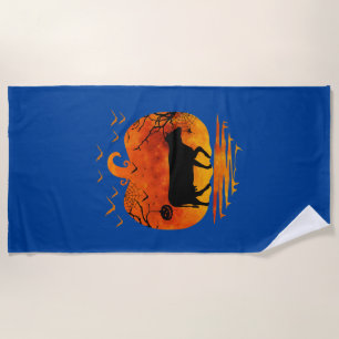 KUHE HALLOWEEN KOSTEN PUMPKIN FALLSAISON STRANDTUCH