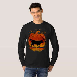 KUHE HALLOWEEN KOSTEN PUMPKIN FALLSAISON T-Shirt