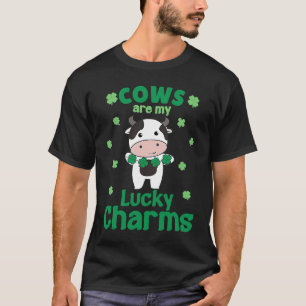 Kühe sind meine Glücksbringer St. Patrick's Day Mi T-Shirt