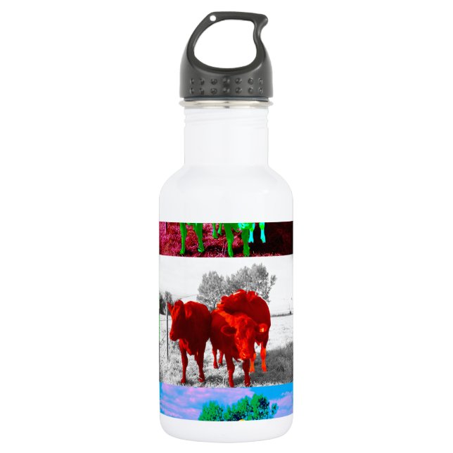 Kühe Trinkflasche (Vorderseite)