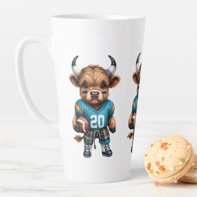 Kühe und Fußball Milchtasse (Beispiel)
