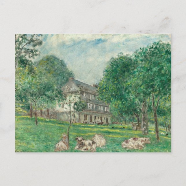 Kühe von Noon | Frederick Carl Frieseke Postkarte (Vorderseite)