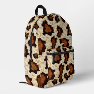 Kuhfell Bedruckter Rucksack