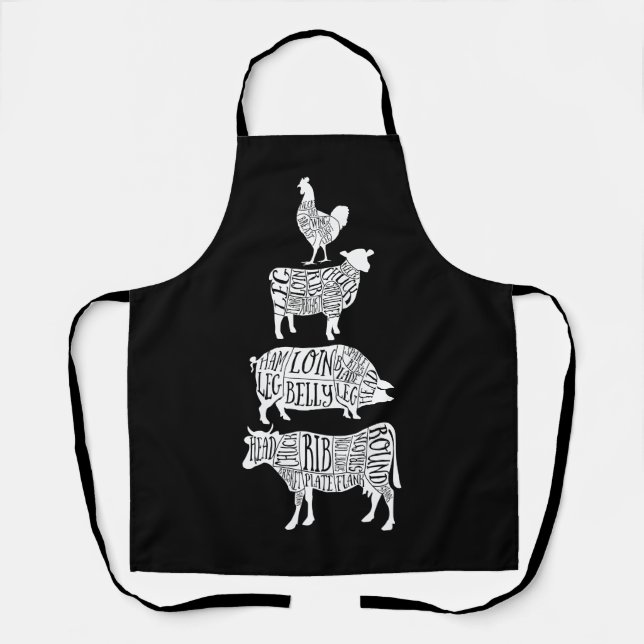 Kuhfleisch Fleisch von Hühnerfleisch von Kühen, Sc Schürze (Vorderseite)