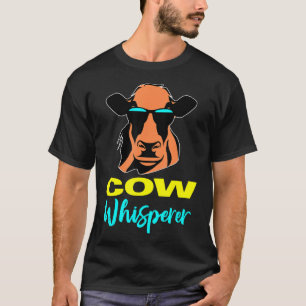 Kuhflüsterer Bauernhof Landwirt Tier Kuh T-Shirt