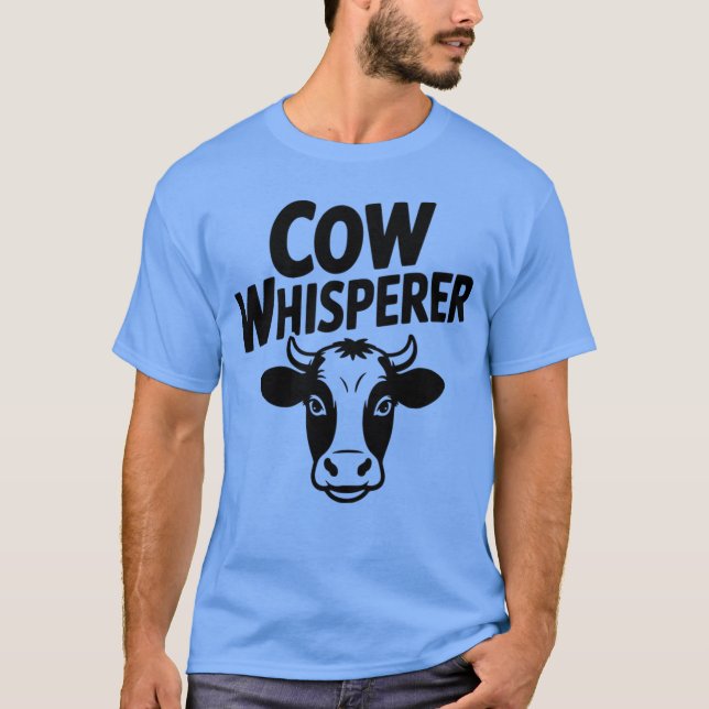 Kuhflüsterer T-Shirt (Vorderseite)