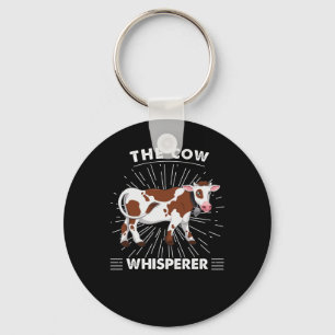 Kuhgeschenk  The Cow Whisperlach Schlüsselanhänger