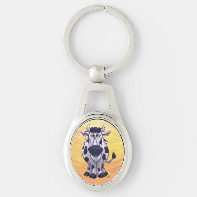 Kuhgeschenke und -zubehör schlüsselanhänger (Vorderseite)