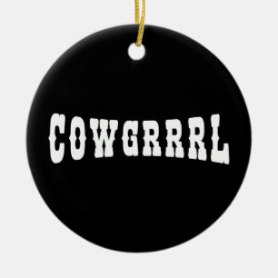 KUHGRRRL KERAMIK ORNAMENT