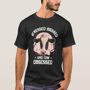 Kuhhaltung Milch Molkerei Landwirt Landwirtschaft T-Shirt