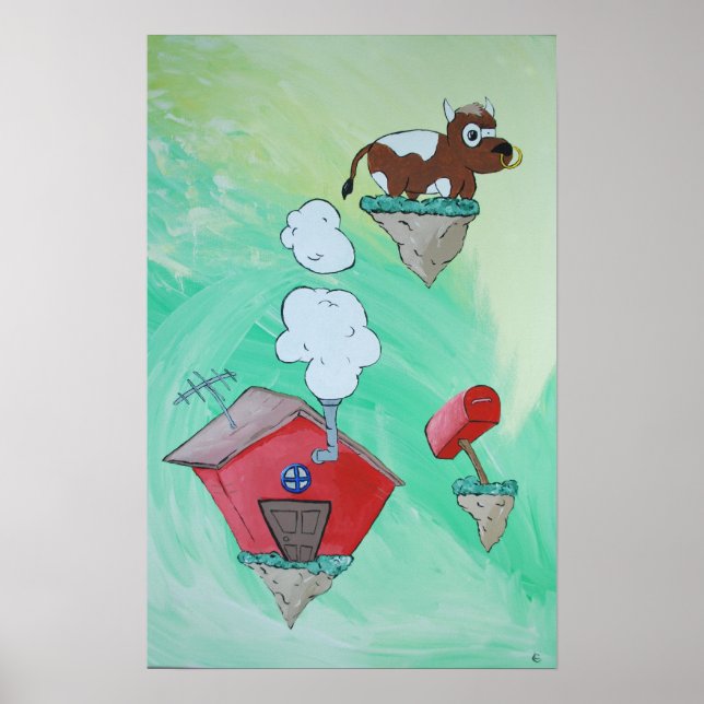 Kuhhaus Poster (Vorne)