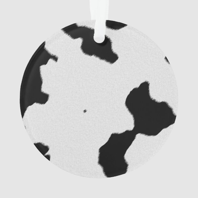 Kuhhautgewebe Ornament (Rückseite)