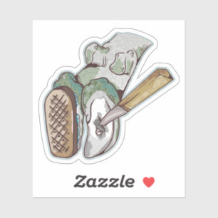 Kuhhuf Schneiderzüchter Aufkleber