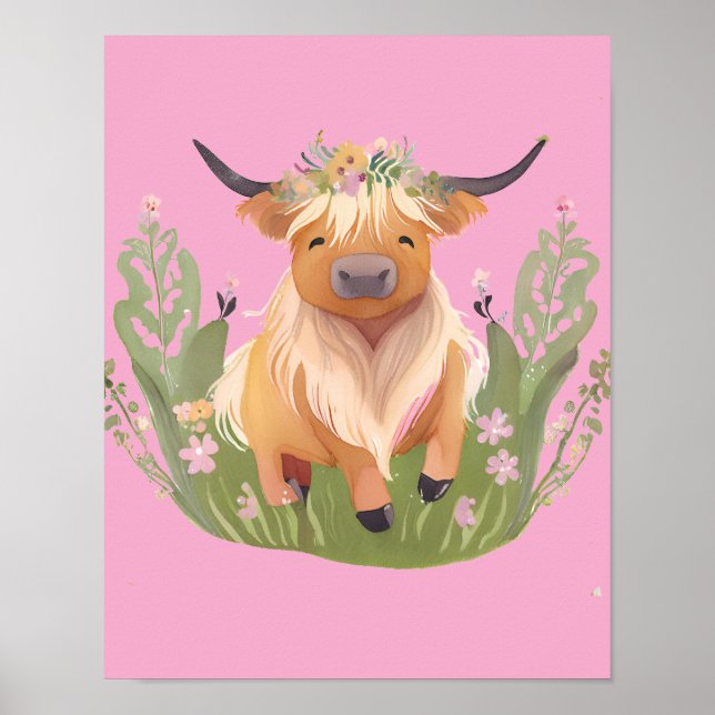 Kuhküsse und Länderwünsche Poster (Vorne)