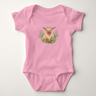 Kuhküsse und Landwünsche Baby Strampler