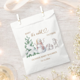 Kühl dich draußen! Babyparty Geschenktütchen