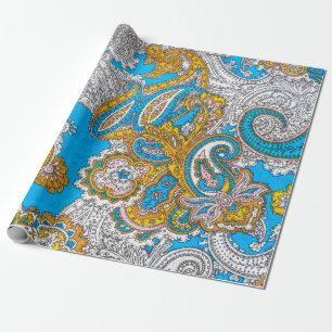 kühl, grungy, islamisch, psychedelisch, bunt orna geschenkpapier