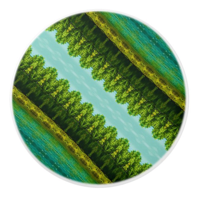 kühl und lebendig keramikknauf (Vorderseite)