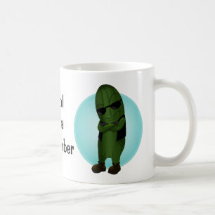 Kühl wie ein Salatgurke Kaffeetasse