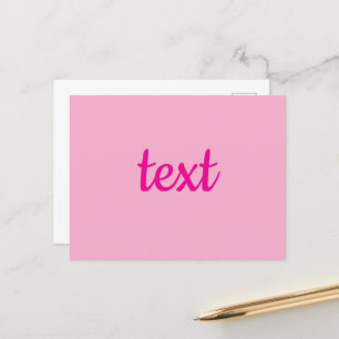 Kühle anpassbare Text Postkarte