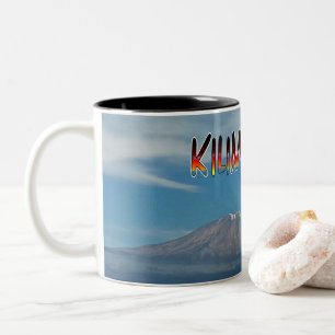 Kühle beliebte begehbare besteigbare Mount Kiliman Zweifarbige Tasse