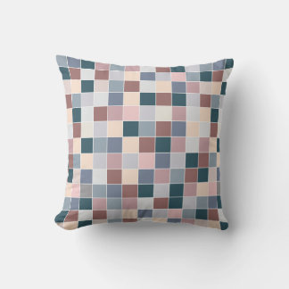 Kühle Blöcke, elegante Farben Kissen