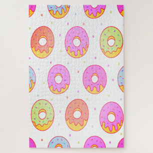 Kühle bunte Donuts