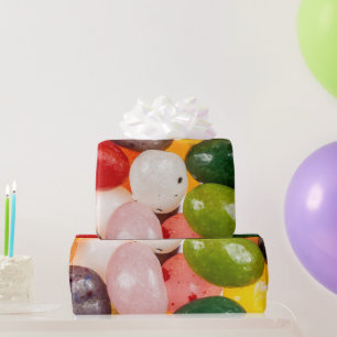 Kühle bunte süße Oster-Jelly Beans Süßigkeiten Geschenkpapier