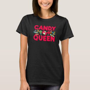 Kühle Candy Queen für Frauen Mädchen Lutscher Cand T-Shirt