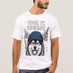 Kühle dich, Cowboy Northern Breed Herren T-Shirt