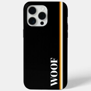 Kühle elegante schwule Bären-Stolzflagge Woof Case-Mate iPhone Hülle