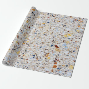 Kühle Farbige Marmor Granit Stein Textur Geschenkpapier