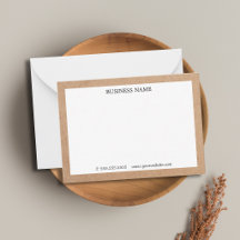 Kühle gedruckte Kraft-Weiß-Business