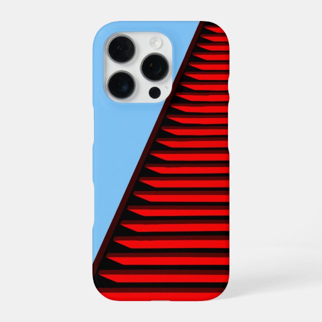 Kühle gemusterte Muster iPhone Hülle (Rückseite)