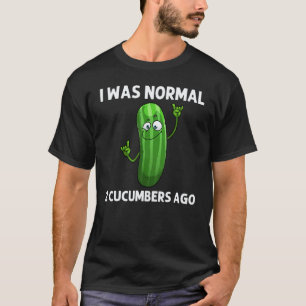 Kühle Gurke Für Männer Frauen Salzgurke Vegan Vege T-Shirt