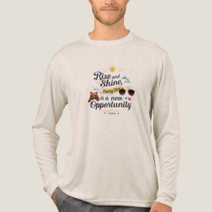 Kühle, Kaffee & Neue Chancen Tri-Blend Shirt