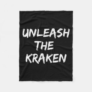 Kühle lustige Unleahe-Kraken-Shirt-Geschenk Männer Fleecedecke