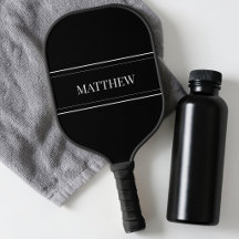 Kühle minimalistische Schwarz-Weiß-Streifen einfac
