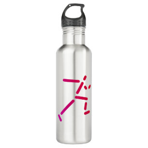 Kühle originelle einzigartige Triathlon-Wasserflas Edelstahlflasche