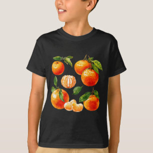Kühle Tangerine Frucht T-Shirt