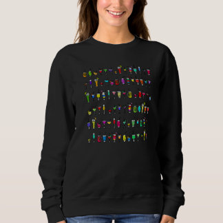 Kühle Trink Longdrinks Party Alkohol Festival Li Sweatshirt