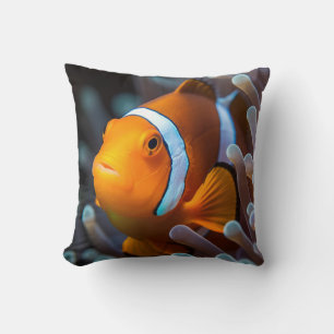 Kühle und bunte ozeanische Clownfische Kissen