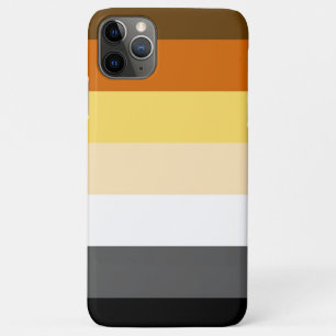 Kühle und klassische Bären-Stolz-Flagge iPhone 11 Pro Max Hülle