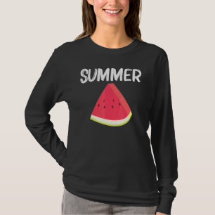 Kühle Wassermelone Für Männer Frauen Rote Melone F T-Shirt