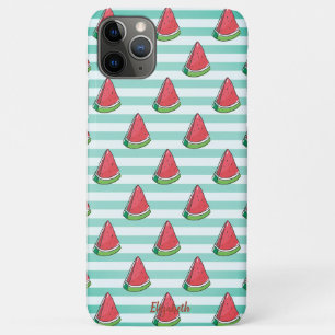 Kühle Wassermelonenstreifen - Personalisiert Case-Mate iPhone Hülle