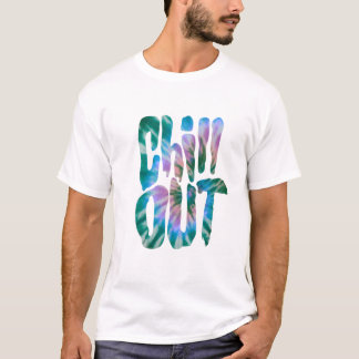 Kühlen Sie heraus - Krawatten-T-Shirt T-Shirt