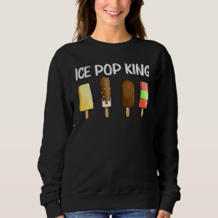 Kühler Eis-Pop Für Männer Dad Eiscreme-Stiel Gefro Sweatshirt